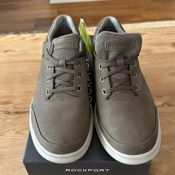 ROCKPORT ZADEN UBAL OX NEW IN BOX MENS SIZE 8.5 OLIVE COLOR - Picture 2 of 11